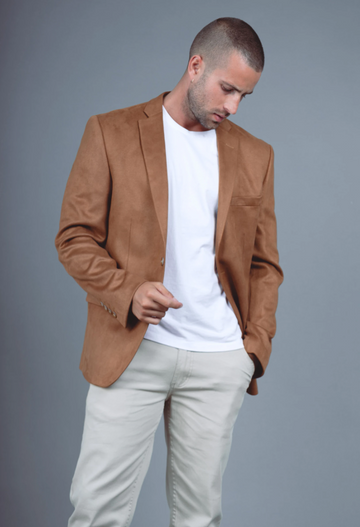 Vittoria Suede Blazer