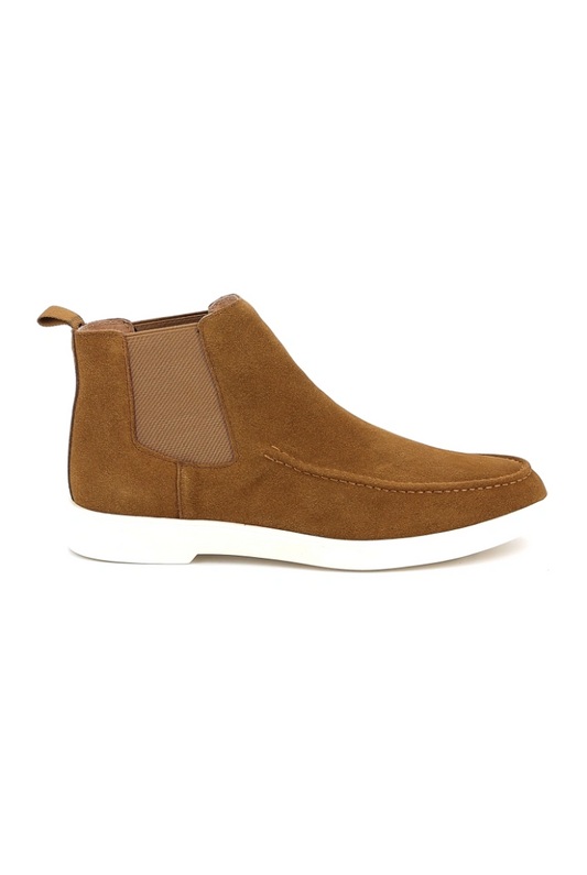Moc-Chelsea Sette — Suède Mid-Boot