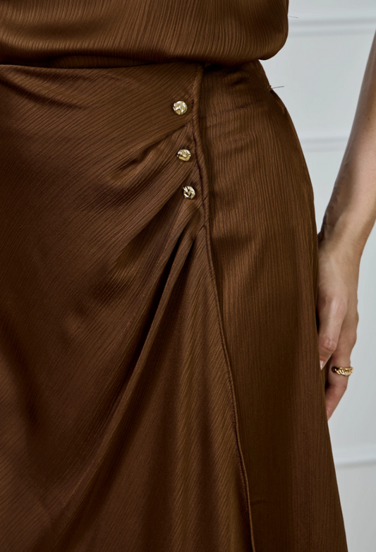 Falda Drappe Eleganza Skirt