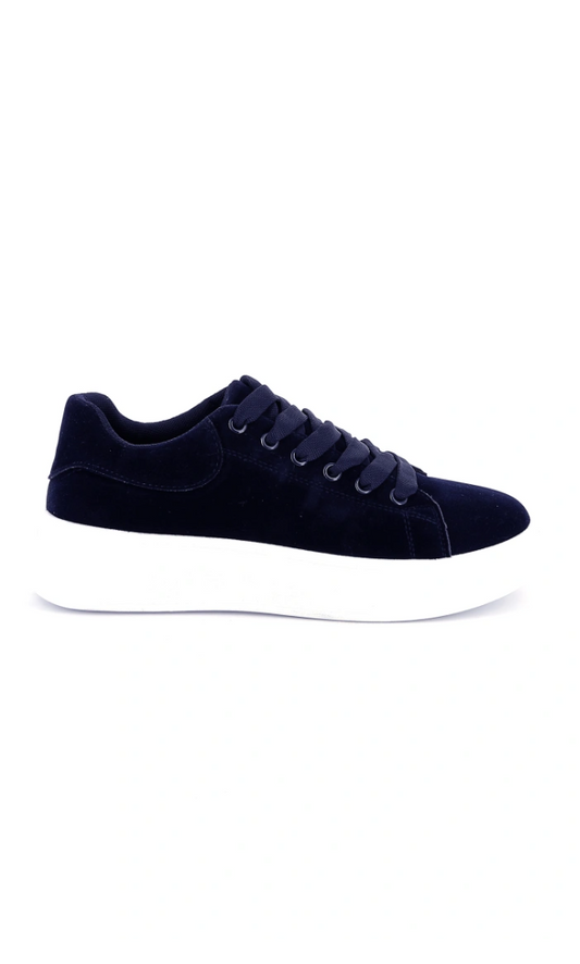 Linea Soffice Sneaker — Suède / Velours