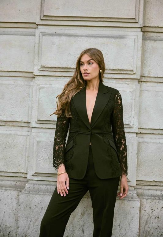 Giacca Merletto — Lace Tailored Blazer