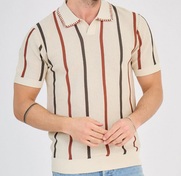 Refined Stripes Polo