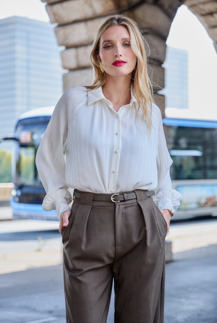 Ondina Plissé Blouse